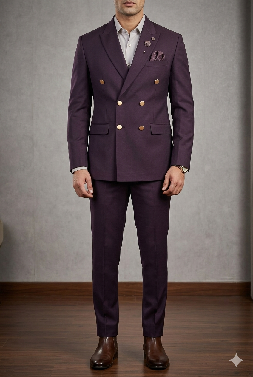 2 Piece 6 Button Suits