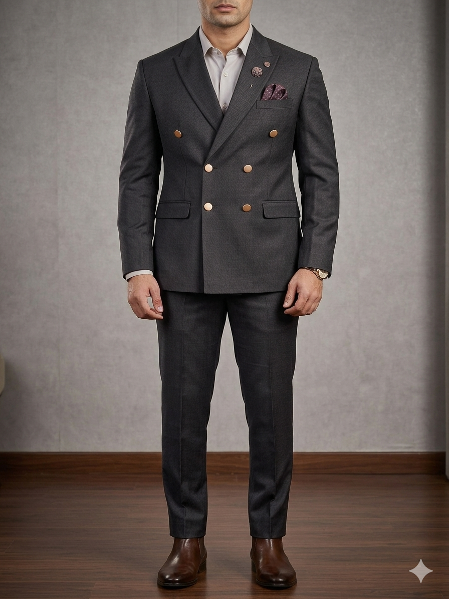 2 Piece 6 Button Suits