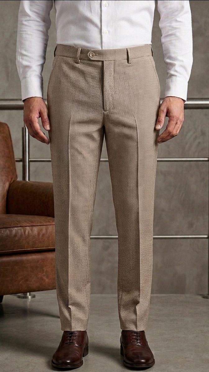 Formal Trouser/ Dress Pants (Tan Beige)