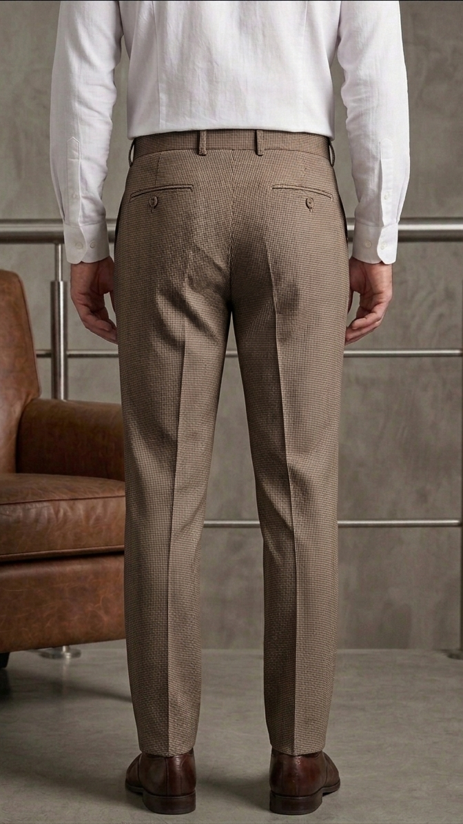 Formal Trouser/ Dress Pants (Taupe Brown)