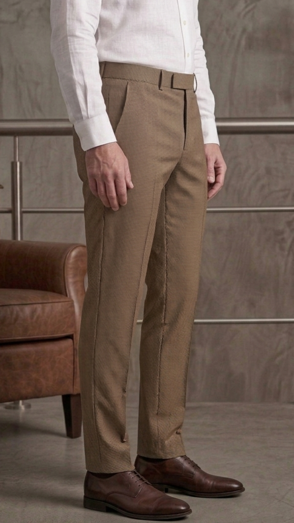 Formal Trouser/ Dress Pants (Taupe Brown)